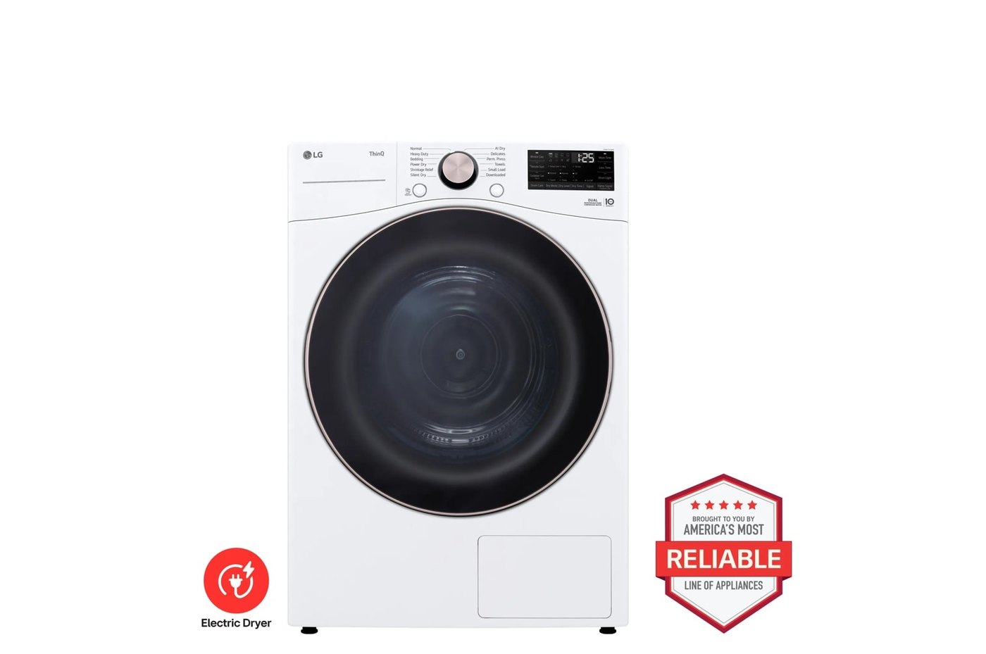 7.8 cu. ft. Mega Capacity Smart Front Load Dryer with Dual Inverter HeatPump™ Technology and Inverter Direct Drive Motor System
