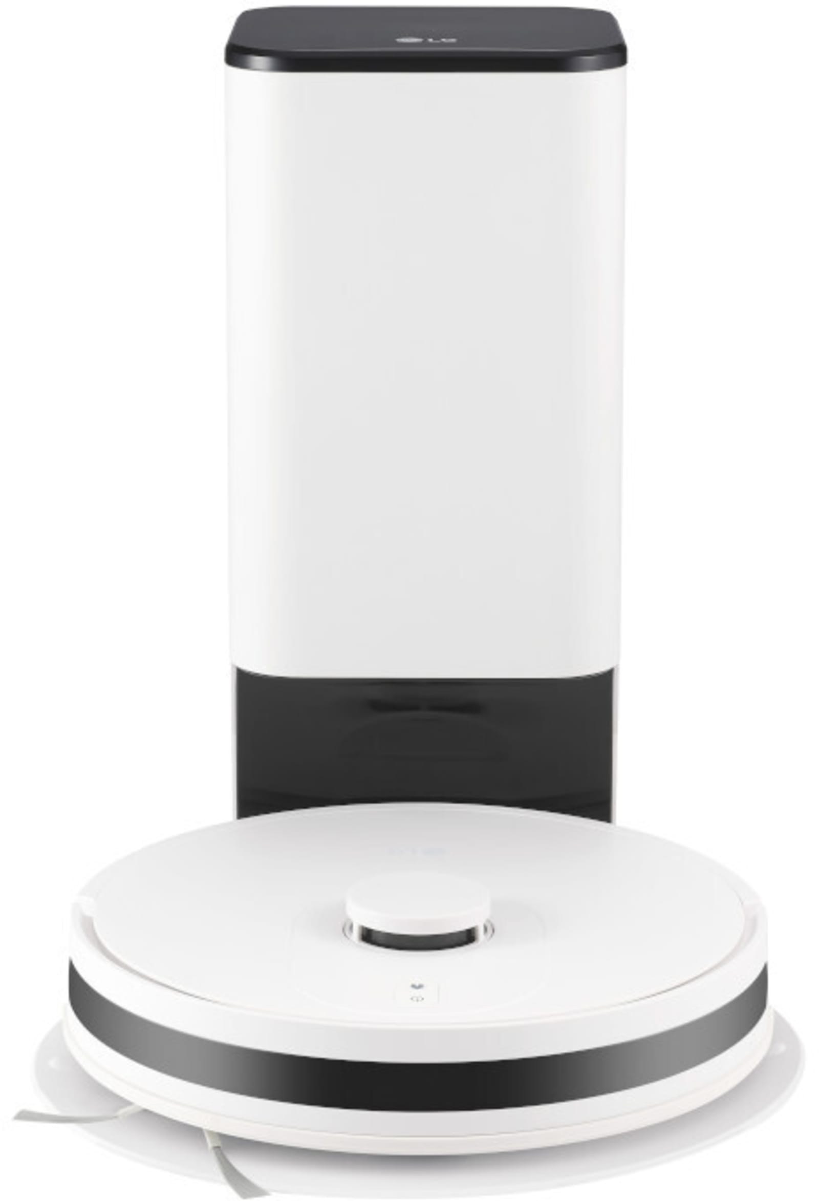 LG CORDZERO THINQ ROBOTIC VACUUM WITH AUTO EMPTY MATTE WHITE